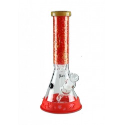 RED Decepticlone Ice Bong Silicone Base